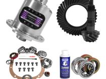 Muscle Car Limited Slip &amp;amp; Re-Gear Kit For Ford 8.8 30 Spline 3.08 Ratio 8.8 Ford 3.08 Rear R&amp;amp;P Gear/ Install Kit Package With 28 Spline Posi &amp;amp; Ak 1563 Axle Bearings (2.25 Inch Od) Yukon Gear
