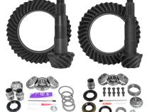 Ring &amp;amp; Pinion Gear Kit Package Front &amp;amp; Rear With Install Kits - Toyota 8.4/7.5R Toyota Tacoma 95-04 Tundra 00-06 Without Factory Locker (8.4/7.5R) 5.29 Ratio Gear Package Yukon Gear
