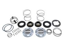 Hardcore Locking Hub Set For 1994-1999 Dodge Dana 60 With Spin Free Kit D60 35 Spline Hardcore Locking Hub Set Dodge '94-99 W/ Spin Free Yukon Gear